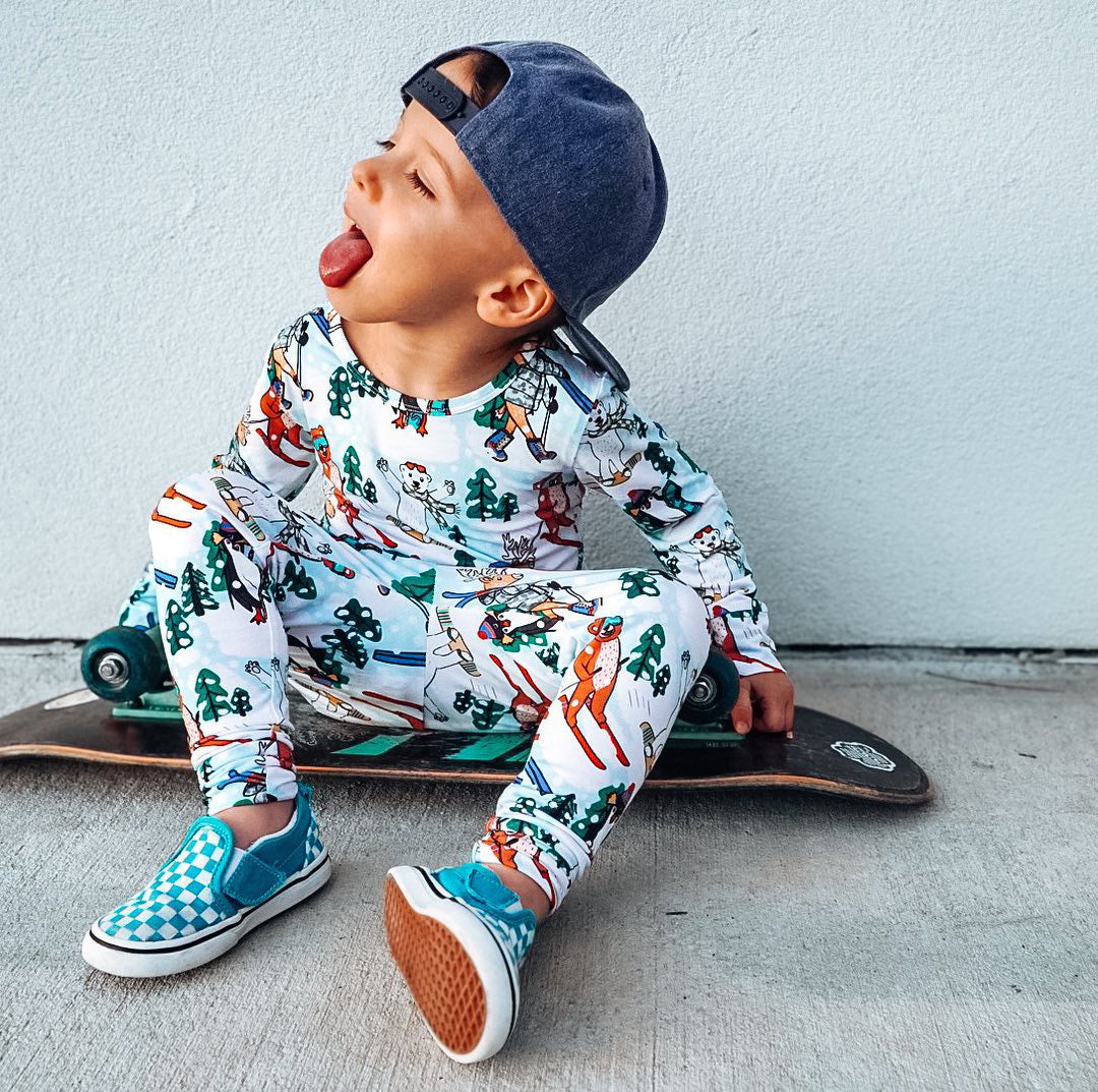 Two Piece Pajama Set Don't Flurry, Be Happy