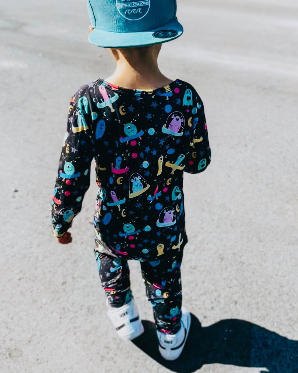 Two Piece Pajama Set in Out of this World