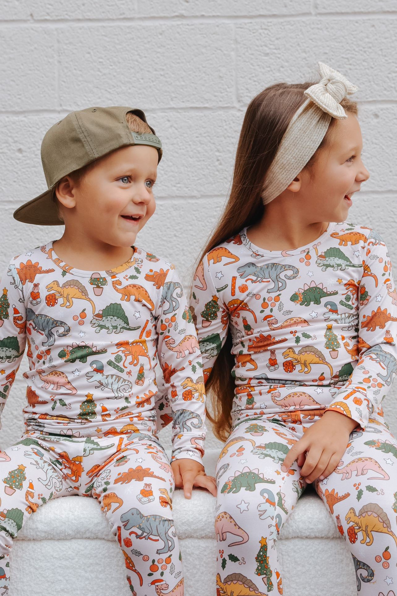 Two Piece Pajama Set Rex the Halls