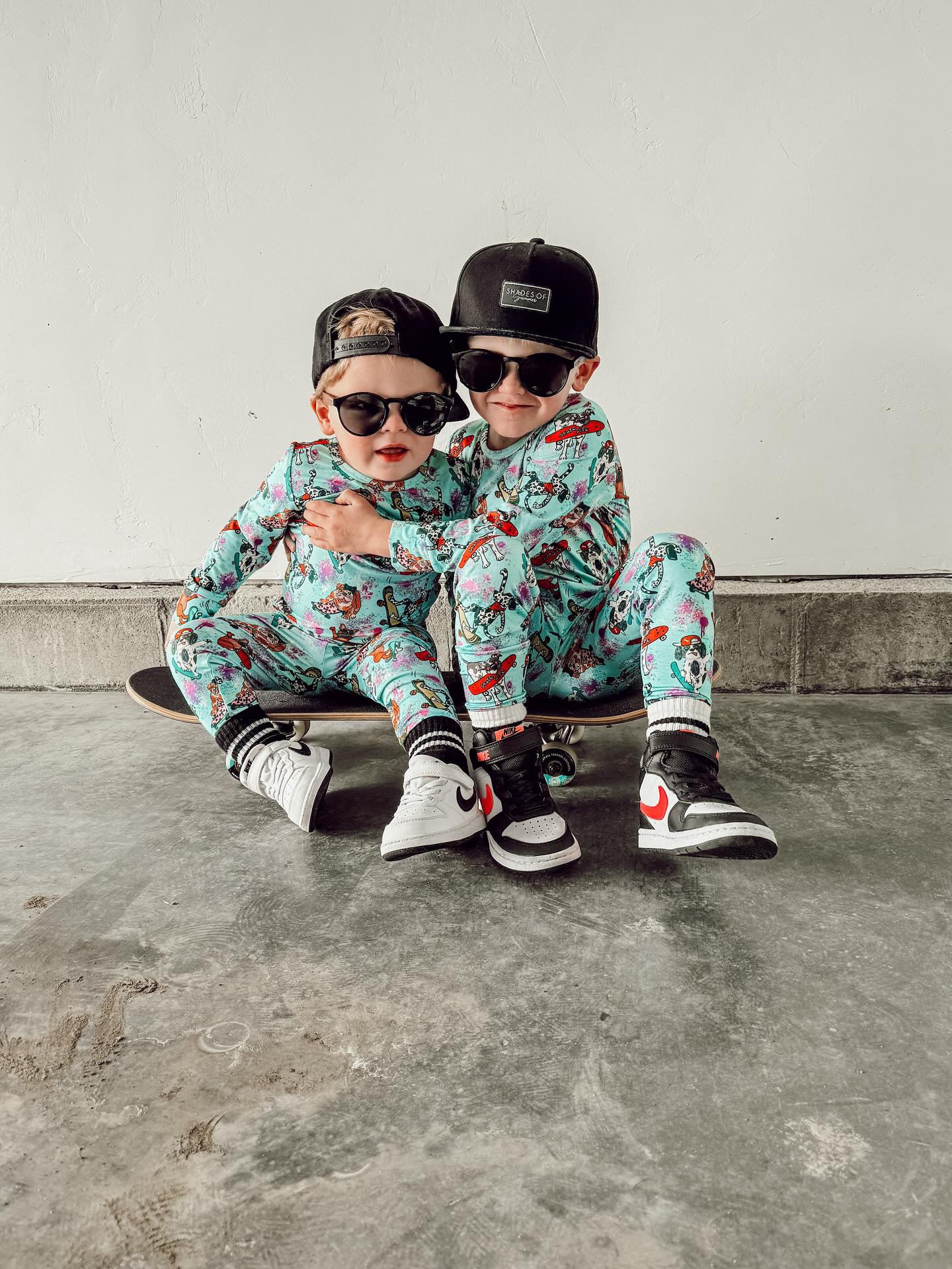 Two Piece Pajama Set Ruff Riders