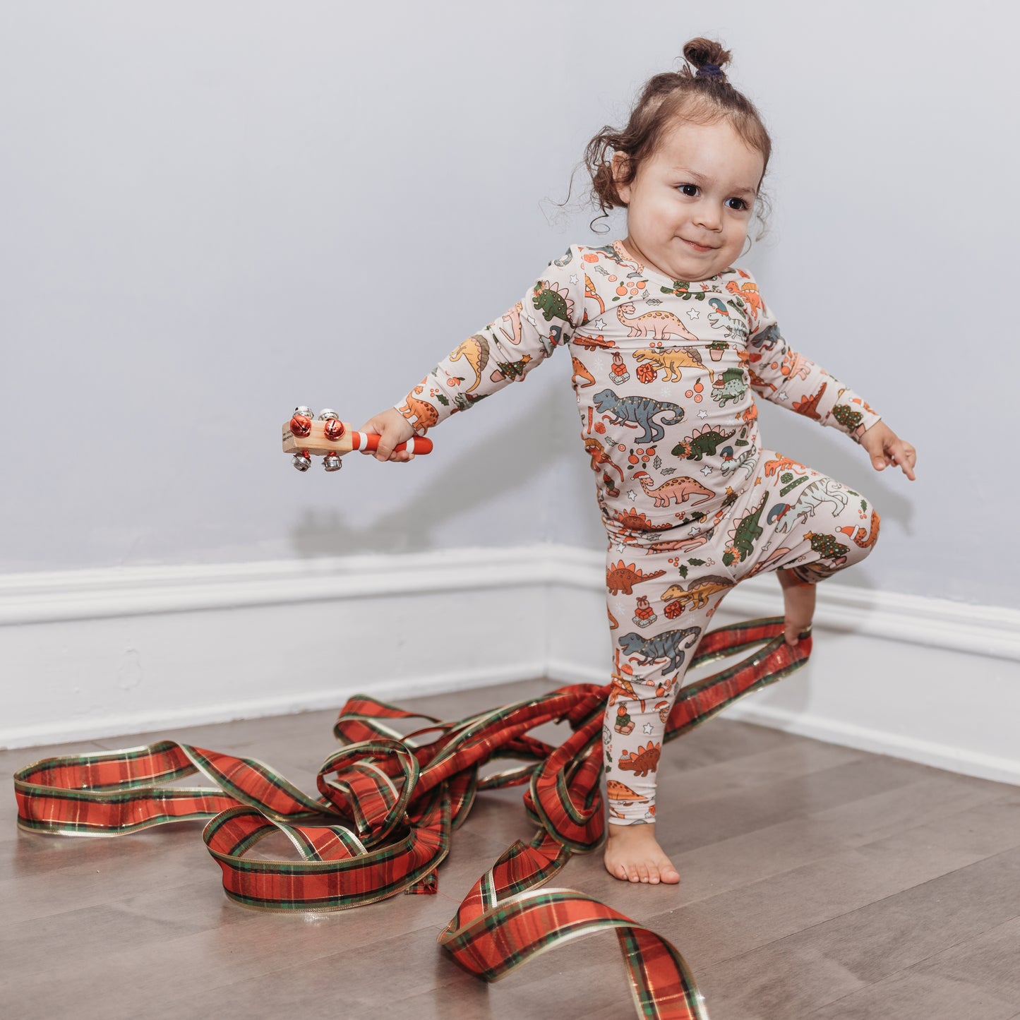 Two Piece Pajama Set Rex the Halls