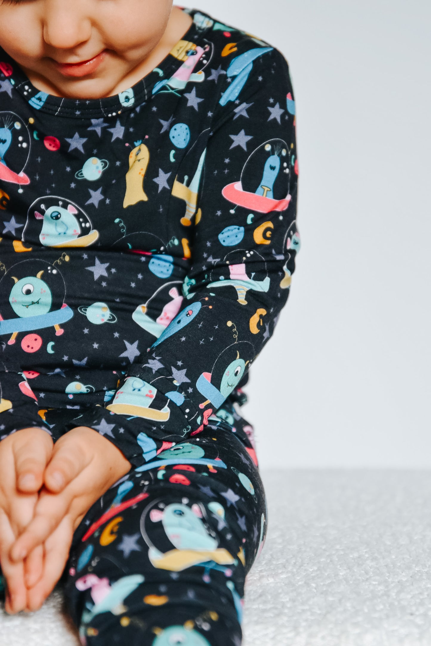 Two Piece Pajama Set in Out of this World