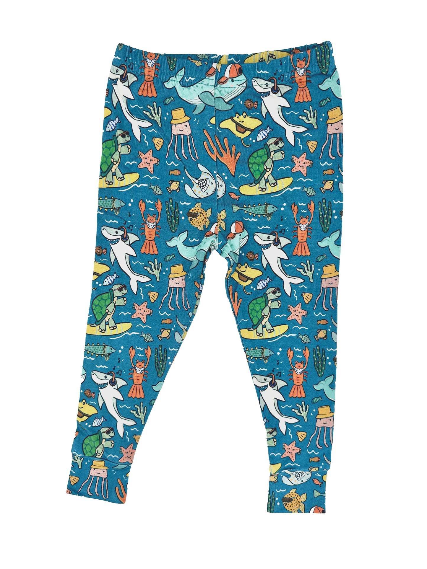 Two Piece Pajama Set in Radical Reef