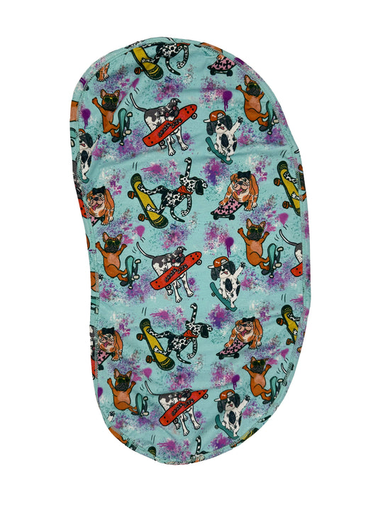 Burp Cloth in Ruff Riders